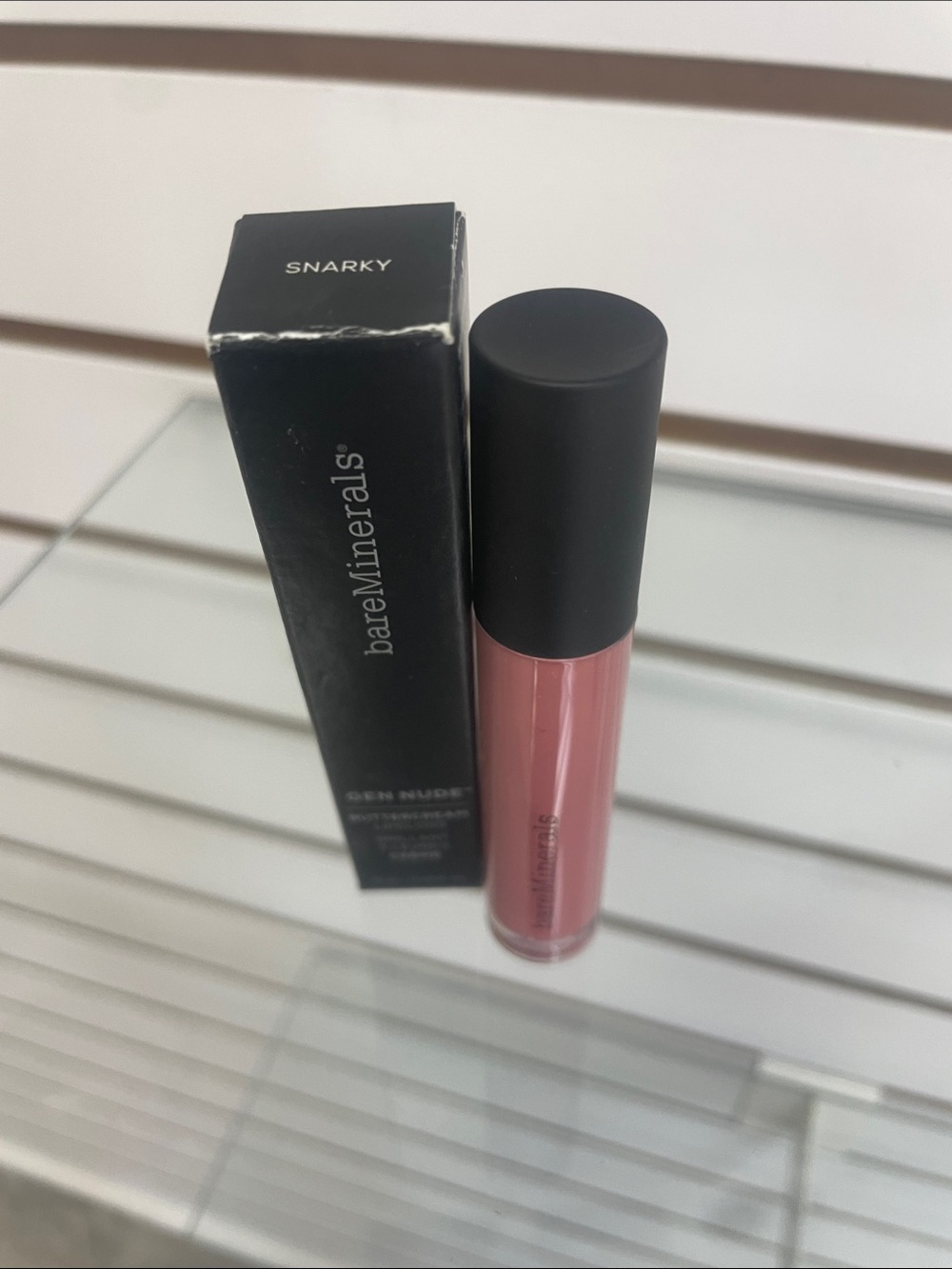 bareMinerals Gen Nude Liquid Lipstick - Snarky Mauve Pink